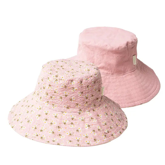 Chapeau de soleil réversible Meadow - 50% de réduction - Rockahula - échantillons - Accessoire enfant