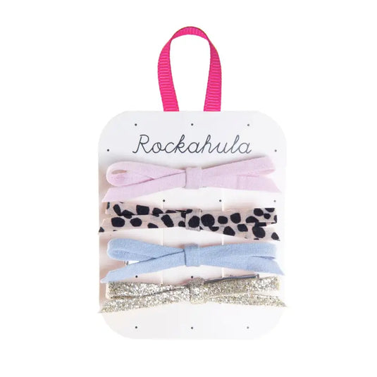 Pinces fines à nœud léopard Luna - 50% de réduction - Rockahula - échantillons - Accessoire enfant