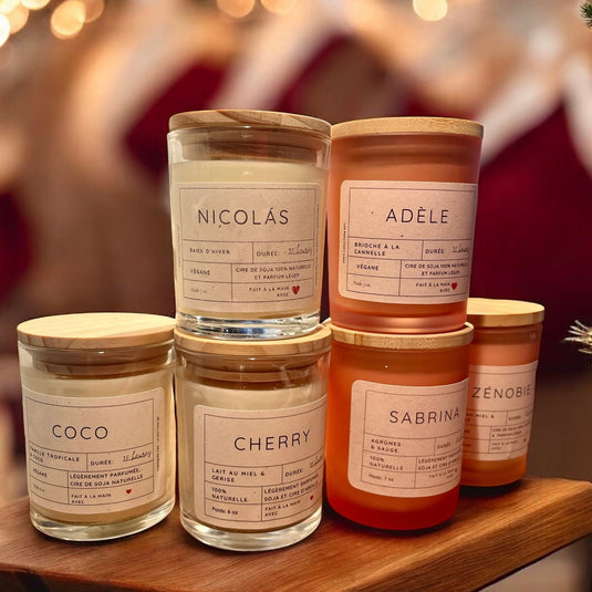 SCOPERTA candle set