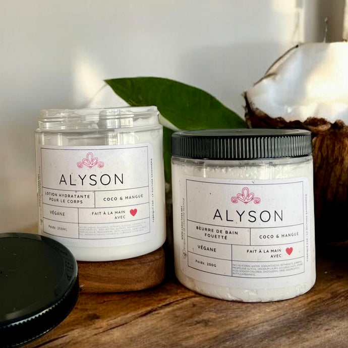 ALYSON coconut and mango set