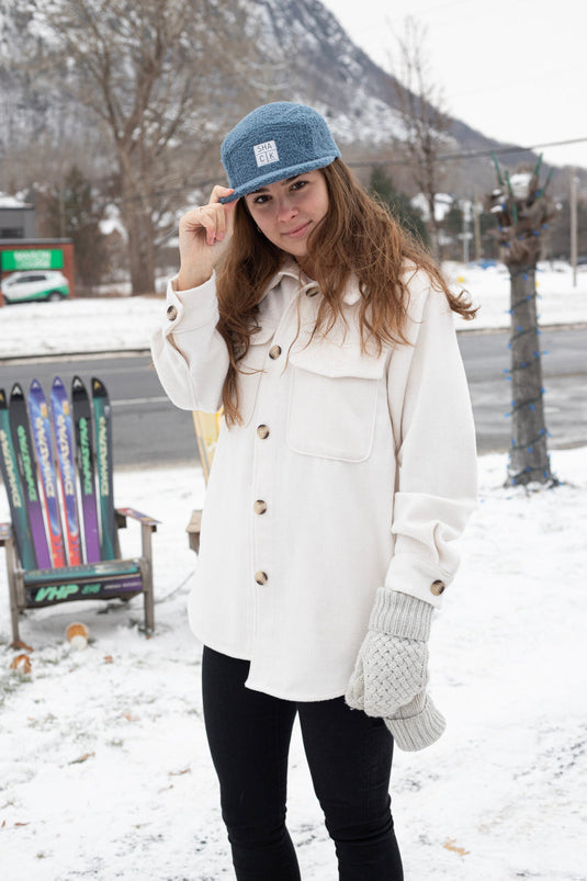Casquette Shack en sherpa
