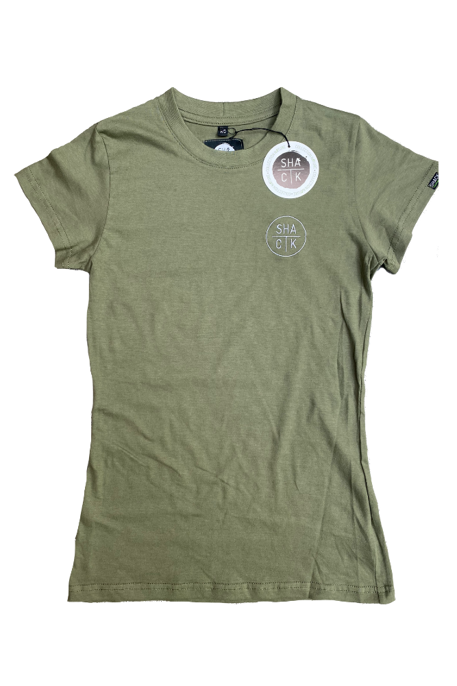 Chargez l&#39;image dans la visionneuse de la galerie, T-Shirt Nature en bambou ajusté pour femme
