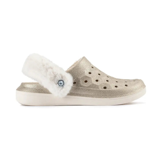 Clog doublé Varsity - Trendsetter Gold Glitter/Naturel - Clog