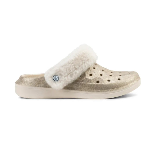 Clog doublé Varsity - Trendsetter Gold Glitter/Naturel - Clog