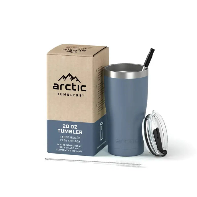 Tumbler Gris Orageux - 20oz-591mL - Tasse isolée