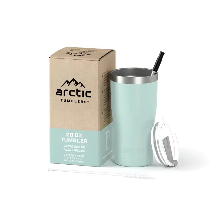 Tumbler Vert Geyser - 30% de réduction - Arctic Tumblers - Tasse isolée