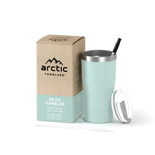 Tumbler Vert Geyser - 30% de réduction - Arctic Tumblers - Tasse isolée