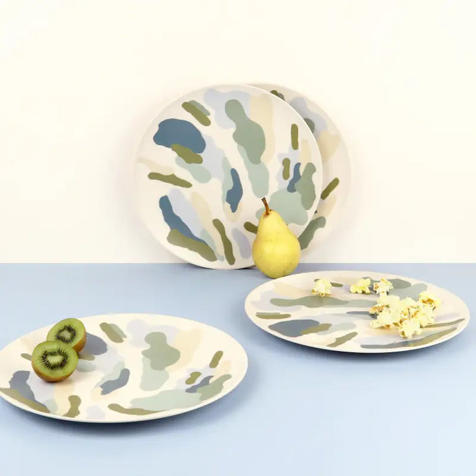 4 assiettes de bambou - Mousse - 50% de réduction - Baltic Club - Cuisine