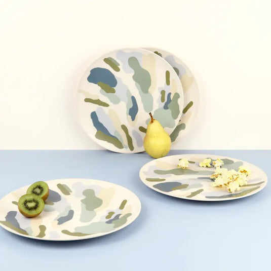 4 assiettes de bambou - Mousse - 50% de réduction - Baltic Club - Cuisine
