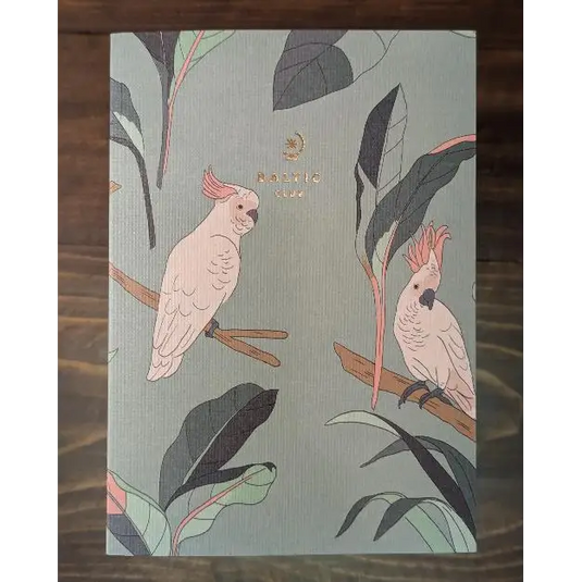 Baltic Club cahier de note oiseau olive