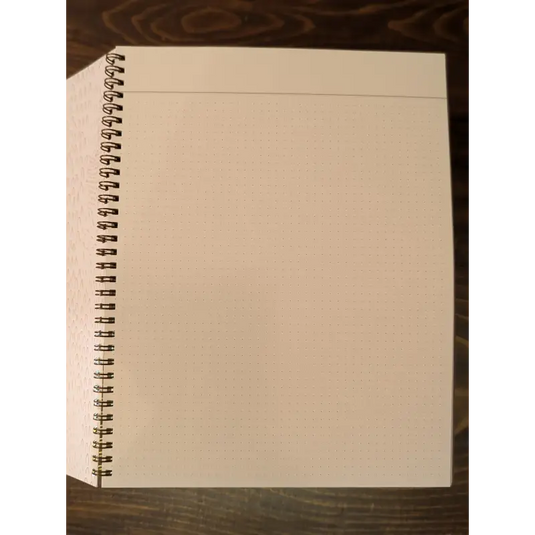 Grand Carnet à Spirales 8,5’’ x 11’’ Terrazzo Menthe - 60% de réduction - Baltic Club - Papeterie