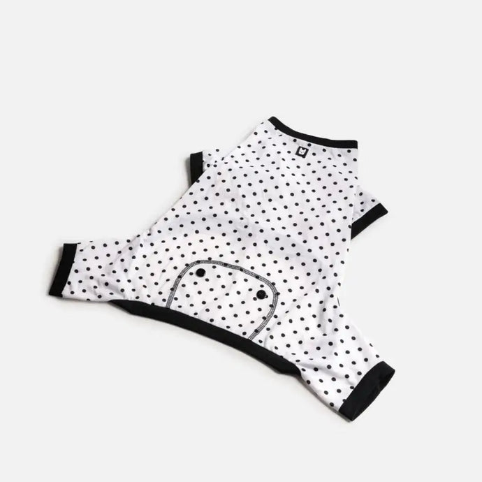 Pyjamas à pois pour chien - 50% de réduction - Boutique Animo - Pyjamas pour chien