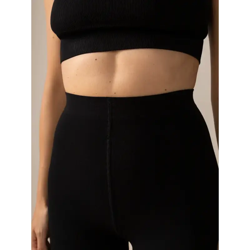 Load image into Gallery viewer, Collants chauds - polaire noir - From Rachel - Fev25 - Collant
