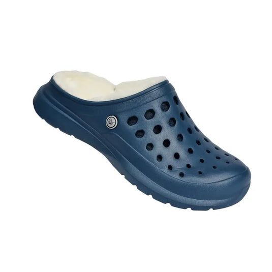 Clog doublé confortable - Marine/Naturel - 45% de réduction - Joybees - Chaussure