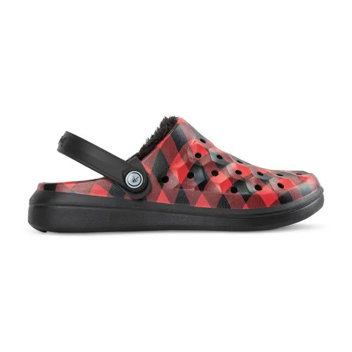 Clog doublé Varsity Graphic - Buffalo Plaid / Noir - Joybees - Chaussure