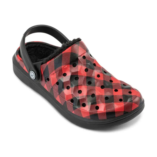 Clog doublé Varsity Graphic - Buffalo Plaid / Noir - 45% de réduction - Joybees - Chaussure