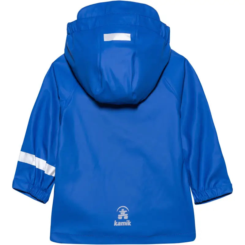 Chargez l&#39;image dans la visionneuse de la galerie, Manteau de pluie 100% imperméable - Strong Blue - Taille 12 mois - 60% de réduction - Kamik - échantillon - Manteau
