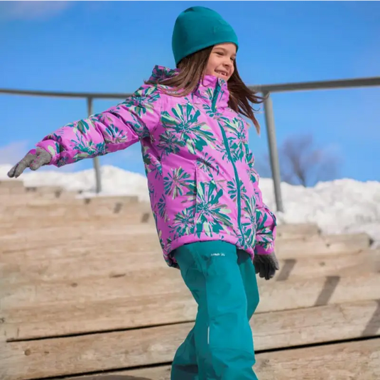 Manteau d’hiver fille Tallie Mariposa - BLUSH / HARBOR - taille 6 - 60% de réduction - Kamik - échantillon