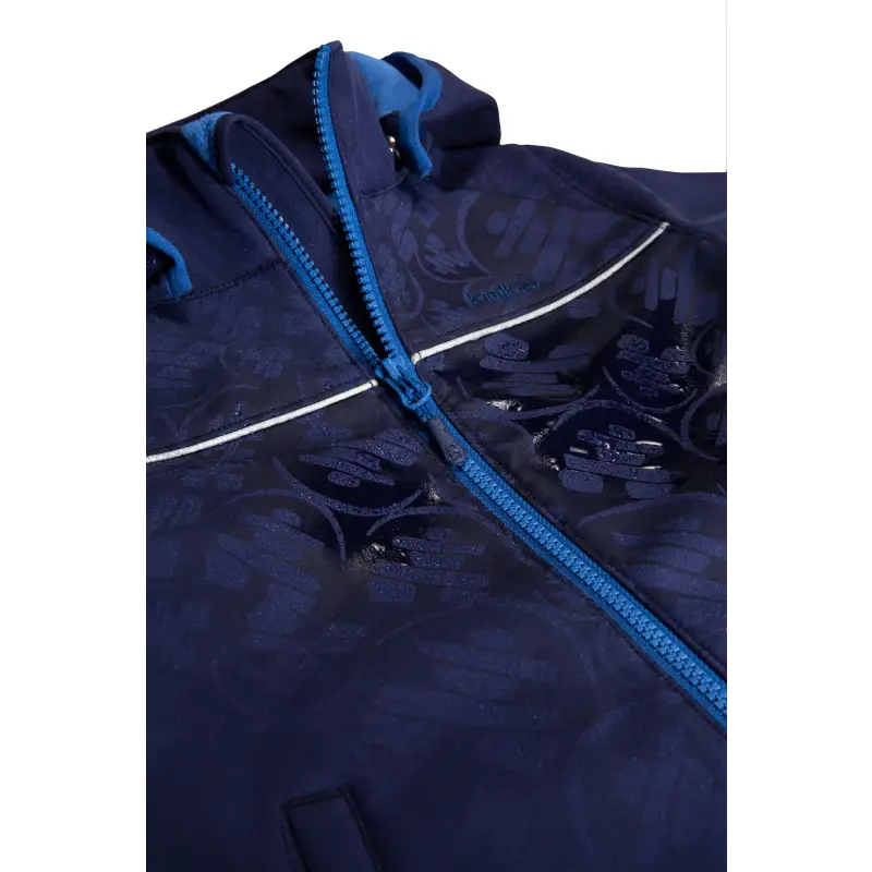 Chargez l&#39;image dans la visionneuse de la galerie, Manteau Softshell Manteau softshell Jarvis Navy/Sea - 60% de réduction - Kamik - échantillon - Manteau léger
