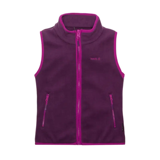 Veste sans manche en polar Dawn - couleur FUSCHIA / PLUM - 60% de réduction - Kamik - échantillon - Manteau léger