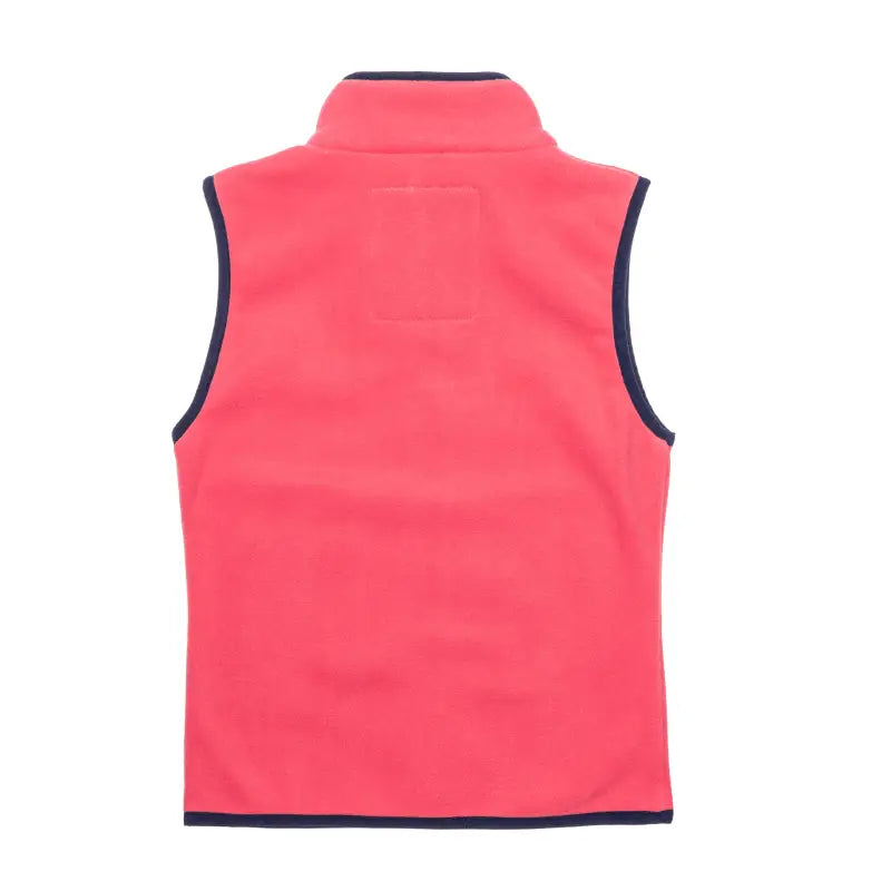 Chargez l&#39;image dans la visionneuse de la galerie, Veste sans manche en polar Dawn - couleur Coral/Navy - 60% de réduction - Kamik - échantillon - Manteau léger
