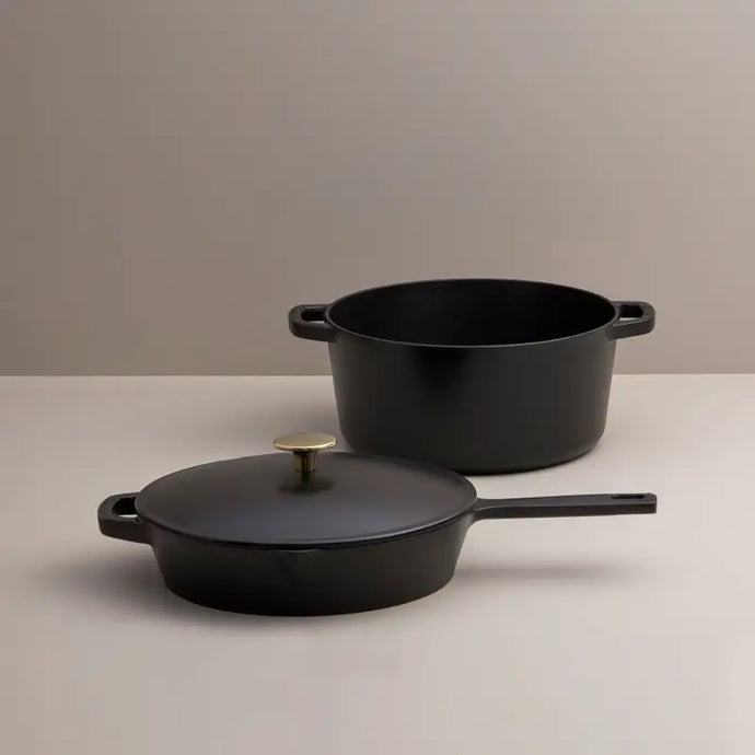 The 3-piece cast iron set