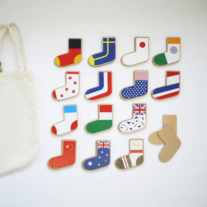 Jeu de mémoire - Drapeau du monde - 45% de réduction - Kiko & GG - Jouet