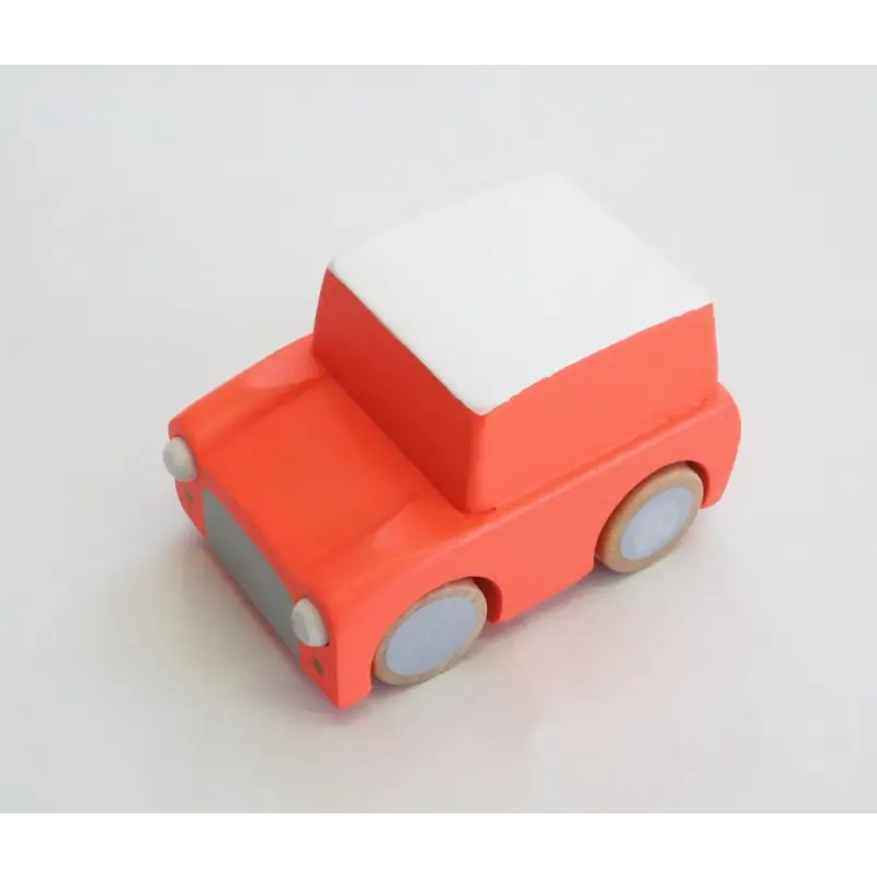 Chargez l&#39;image dans la visionneuse de la galerie, Kuruma car - Voiture à rétrofriction Orange - 45% de réduction - Kiko &amp; GG - Jouet
