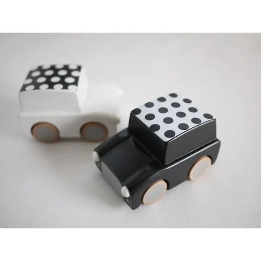 Kuruma car - Voiture à rétrofriction Points blancs - 45% de réduction - Kiko & GG - Jouet