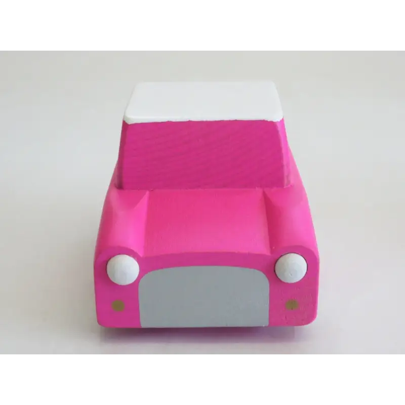 Chargez l&#39;image dans la visionneuse de la galerie, Kuruma car - Voiture à rétrofriction Rose - 45% de réduction - Kiko &amp; GG - Jouet
