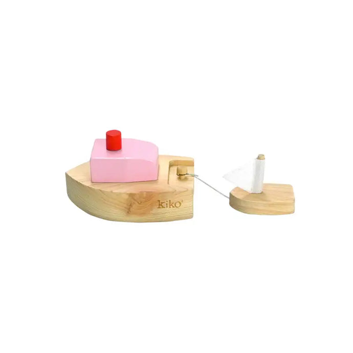 Ofune - Bateau en bois Hinoki Rose - 45% de réduction - Kiko & GG - Jouet