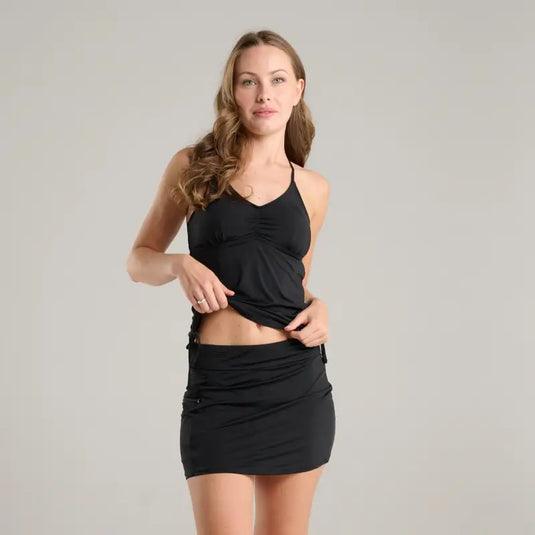ESSENTIALS JUPE MAILLOT avec BIKINI bas de maillot - Quintsoul - Skortini