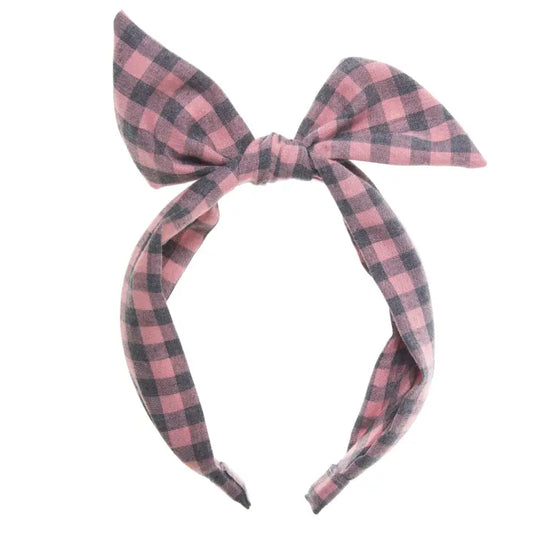 Bandeau à carreaux Happy Days - 50% de réduction - Rockahula - échantillons - Accessoire enfant