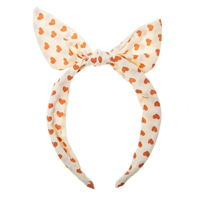 Bandeau à nouer coeur d’amour - 50% de réduction - Rockahula - échantillons - Accessoire enfant