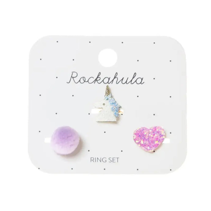 Ensemble bague licorne - 50% de réduction - Rockahula - échantillons - Accessoire enfant