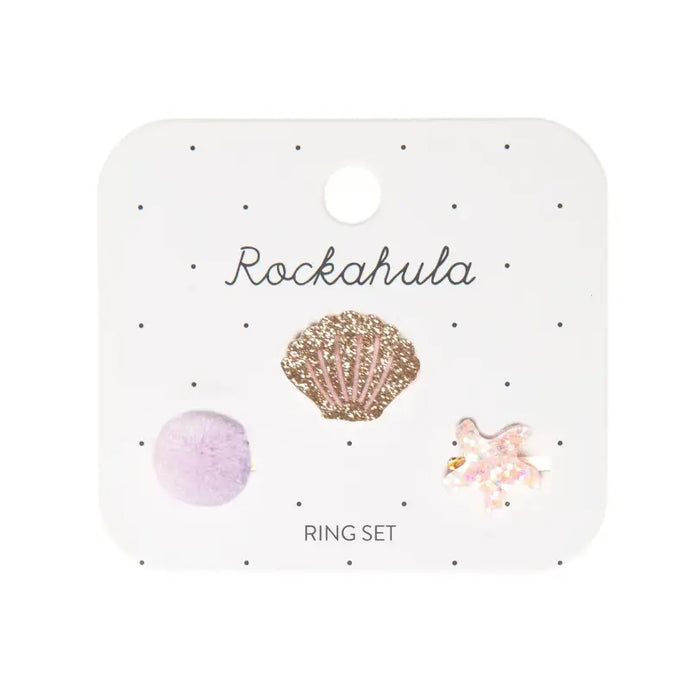 Ensemble de bagues coquillage - 50% de réduction - Rockahula - échantillons - Accessoire enfant