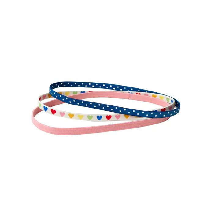 Pack bandeau élastique coeurs arc-en-ciel - 50% de réduction - Rockahula - échantillons - Accessoire enfant