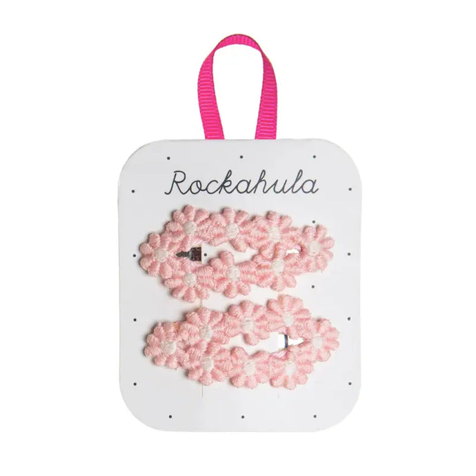 Pinces à fleurs au crochet - 50% de réduction - Rockahula - échantillons - Accessoire enfant