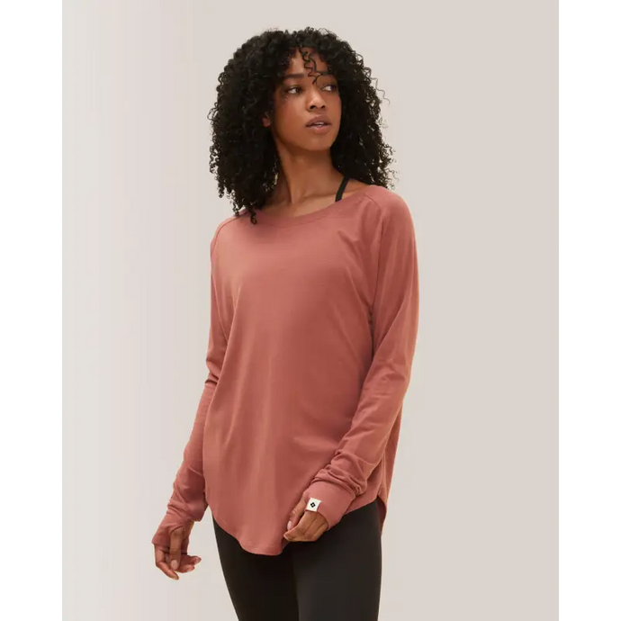 Cozy Long Sleeves Rose Boreal -Dahlia / Dahlia
