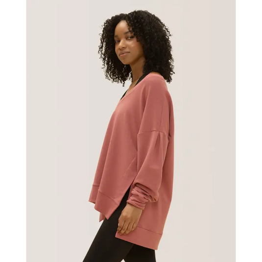 Forillon Sweatshirt - Rose Boreal - Blush / Rosée Over / Blush Over