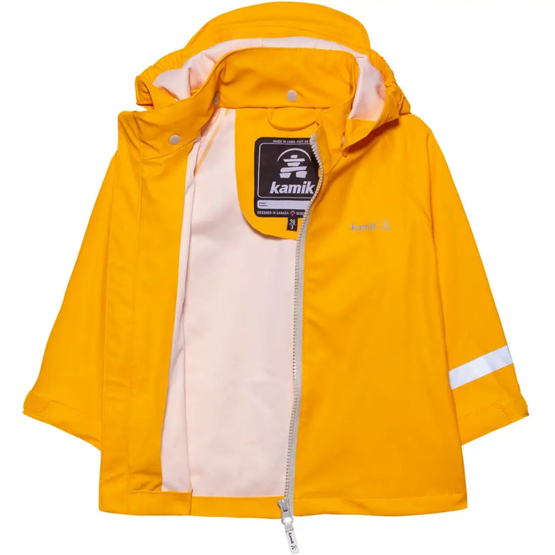 Chargez l&#39;image dans la visionneuse de la galerie, Manteau 100% imperméable JAUNE - Manteau imperméable
