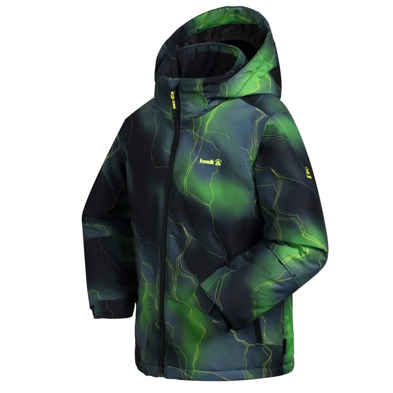 Load image into Gallery viewer, WALKER GHOST manteau d’hiver - 4 / BLACK - MANTEAUX HIVER GARÇONS
