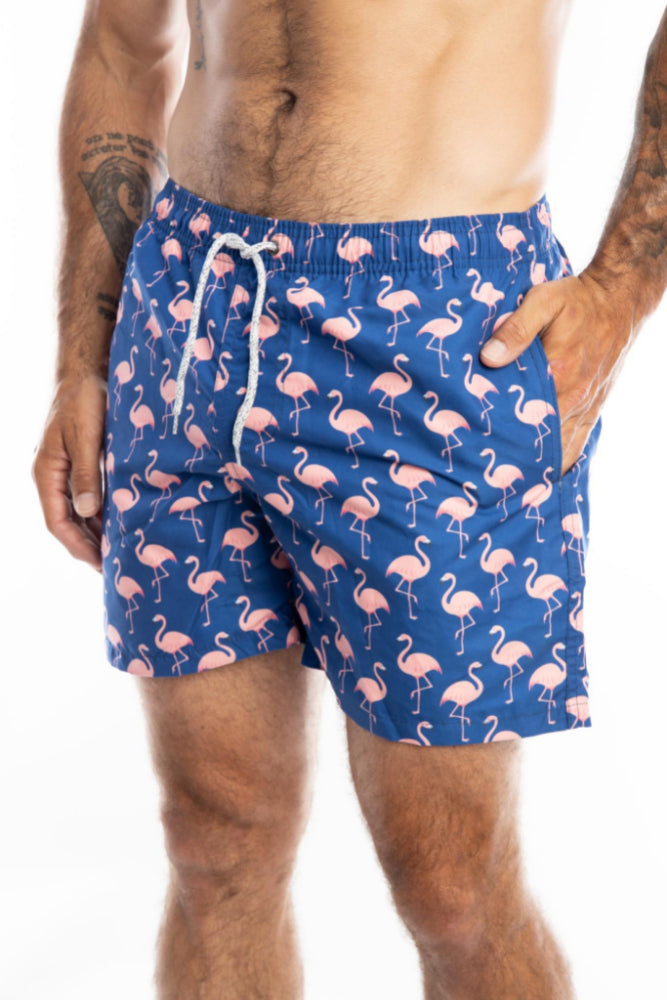 Chargez l&#39;image dans la visionneuse de la galerie, Maillot De Bain Bande Élastique À Imprimé Pour Homme
