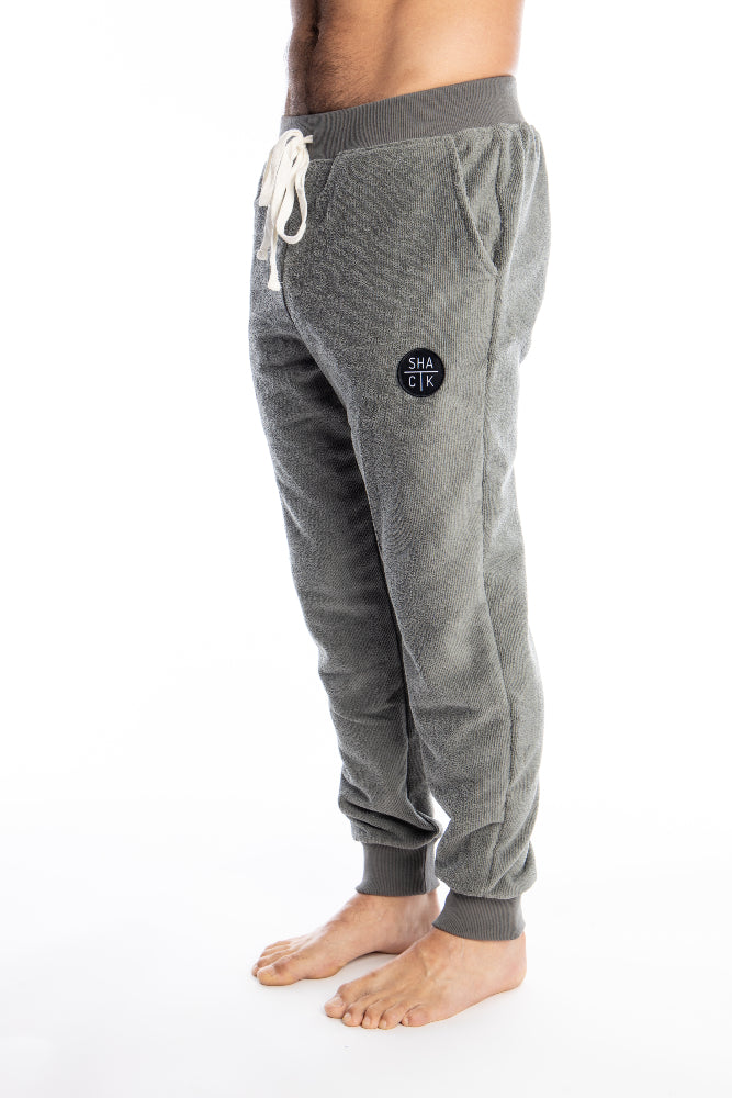 Chargez l&#39;image dans la visionneuse de la galerie, Jogger en microfibre gris - Unisexe
