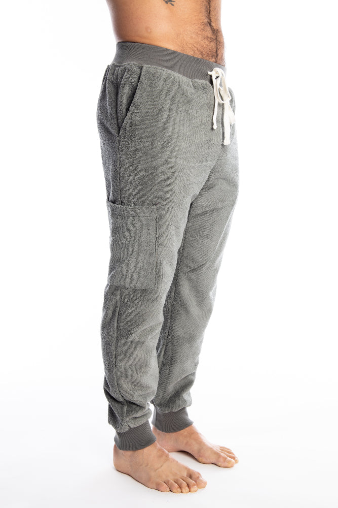 Chargez l&#39;image dans la visionneuse de la galerie, Jogger en microfibre gris - Unisexe
