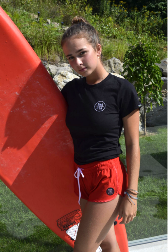 T-Shirt Nature en bambou ajusté pour femme
