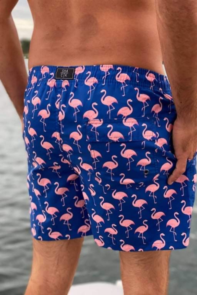 Chargez l&#39;image dans la visionneuse de la galerie, Maillot De Bain Bande Élastique À Imprimé Pour Homme
