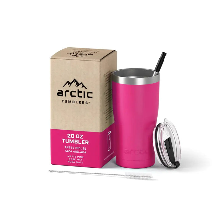 Tumbler Rose - 20oz-591mL - Tasse isolée