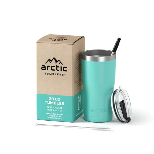 Tumbler Turquoise - 20oz-591mL - Tasse isolée