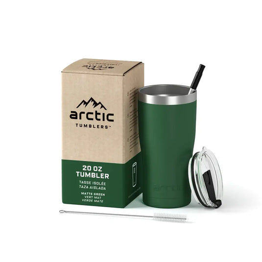 Tumbler Vert - 20oz-591mL - Tasse isolée